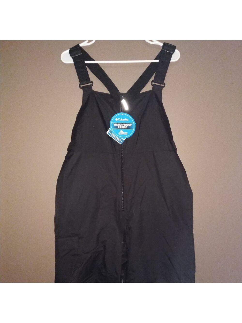 Columbia Girl's Adventure Bib II Pant Black NWT